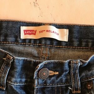 Levi’s 550 size 20 slim W28 L30 dark wash like new